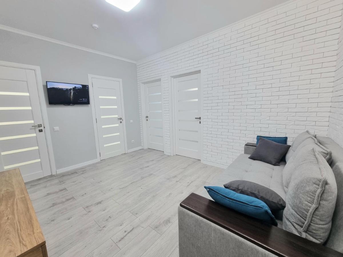 Center, Albisoara Str., 1Bedroom And Living With Balcony キシナウ エクステリア 写真
